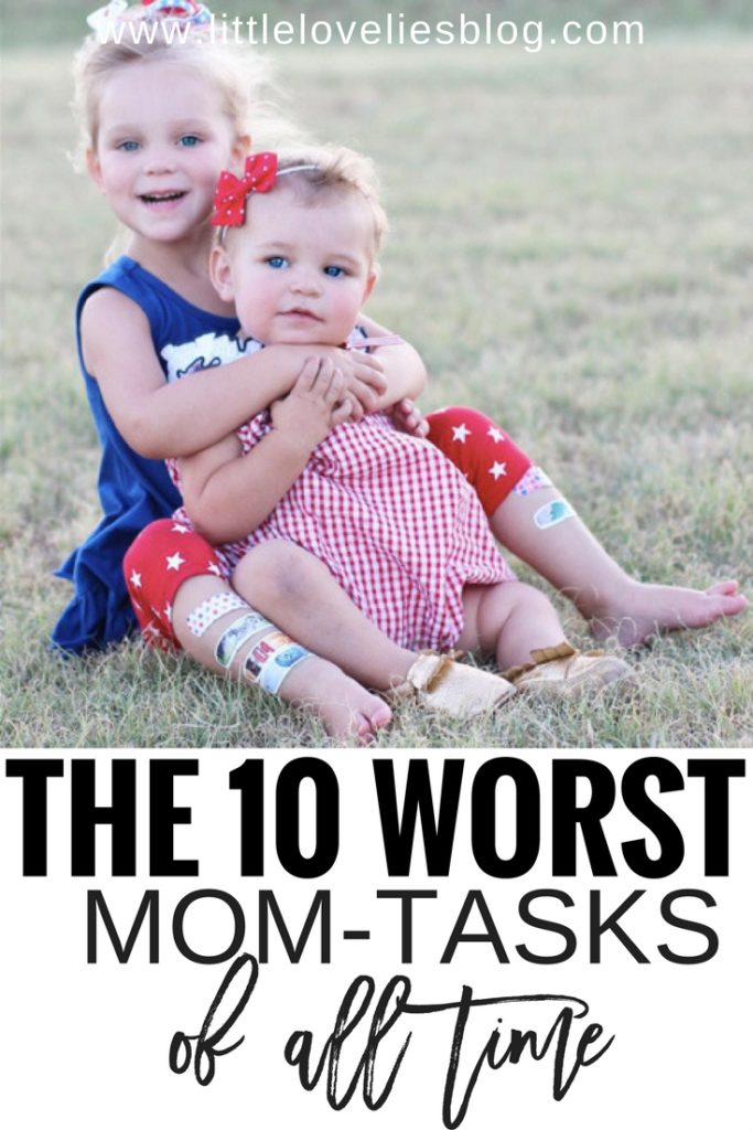 the worst mom tasks of all time