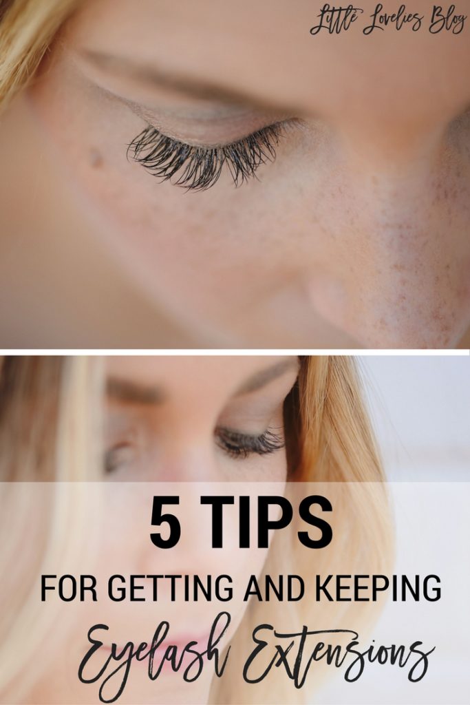 5 tips for getting and keeping eyelash extensions 