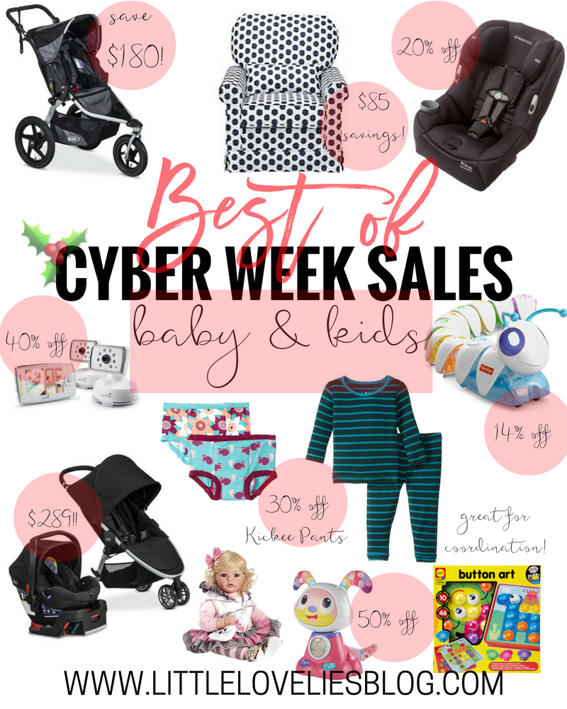 BEST OF CYBER WEEK BABY AND KIDS SALE
