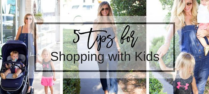 5 Tips for Keeping Sanity While Shopping with Kids