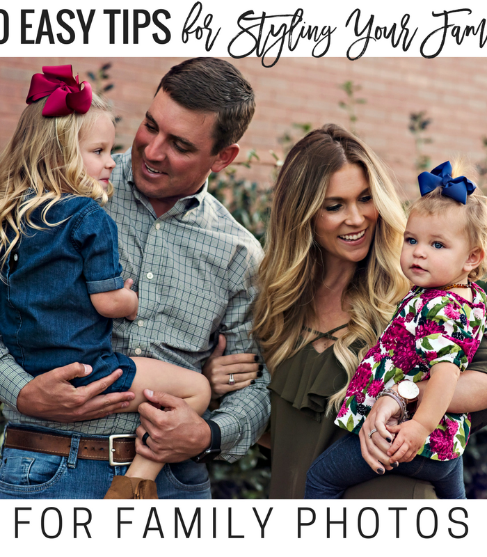 10 Easy Tips for Styling Your Family for Photos