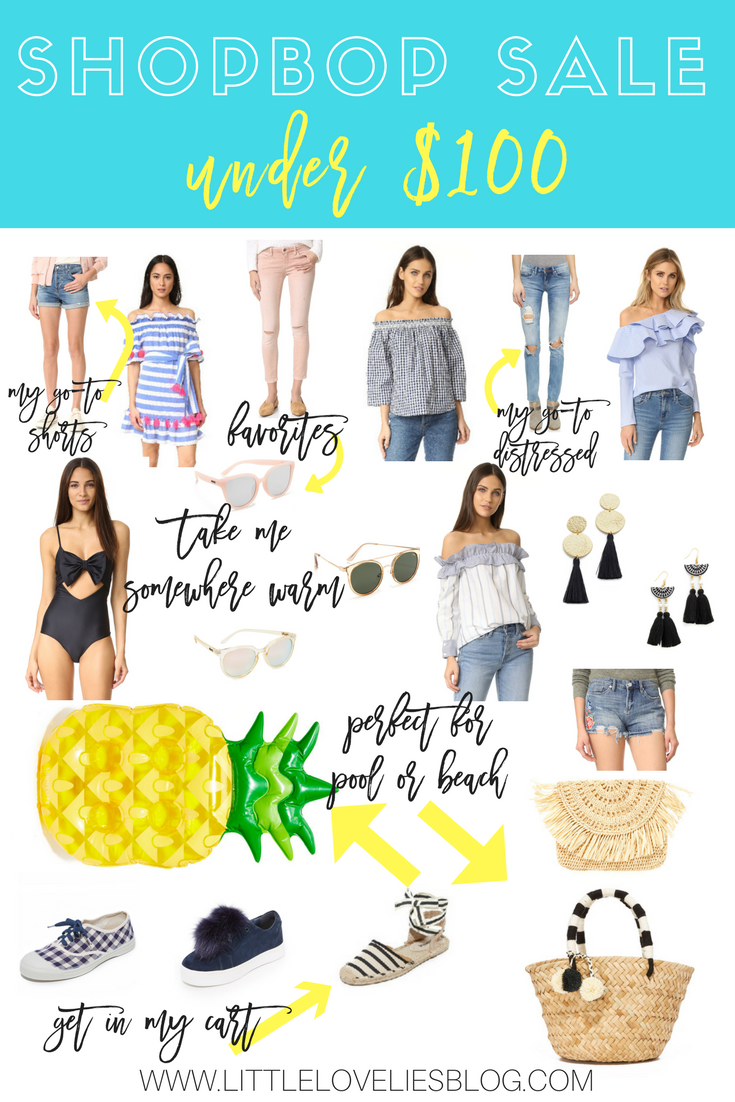 Shopbop Spring Sale Under $100 | Summer oufits | Summer sale | Pool wear | Beach wear | Vacation outfits