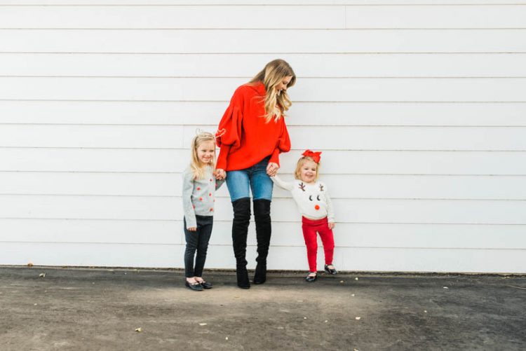 fun and festive holiday outfits for kids and moms from nordstrom