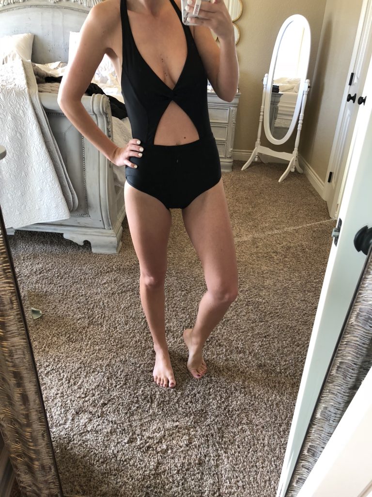 Nordstrom Cutout One-Piece Swimsuit