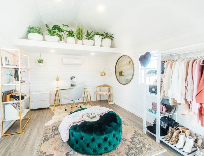 THE SHE SHED OFFICE OF EVERY WOMAN’S DREAMS