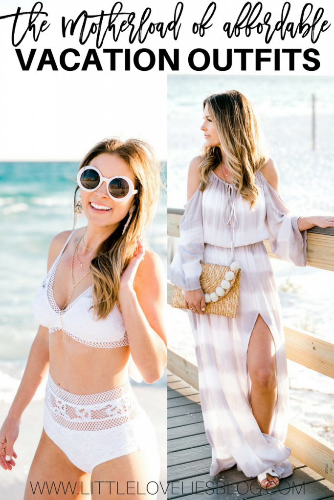 Resort and Vacation Wear Under $100 with the cutest swimsuits and cover ups!
