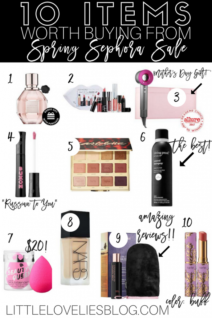 10 ITEMS WORTH BUYING FROM SEPHORA