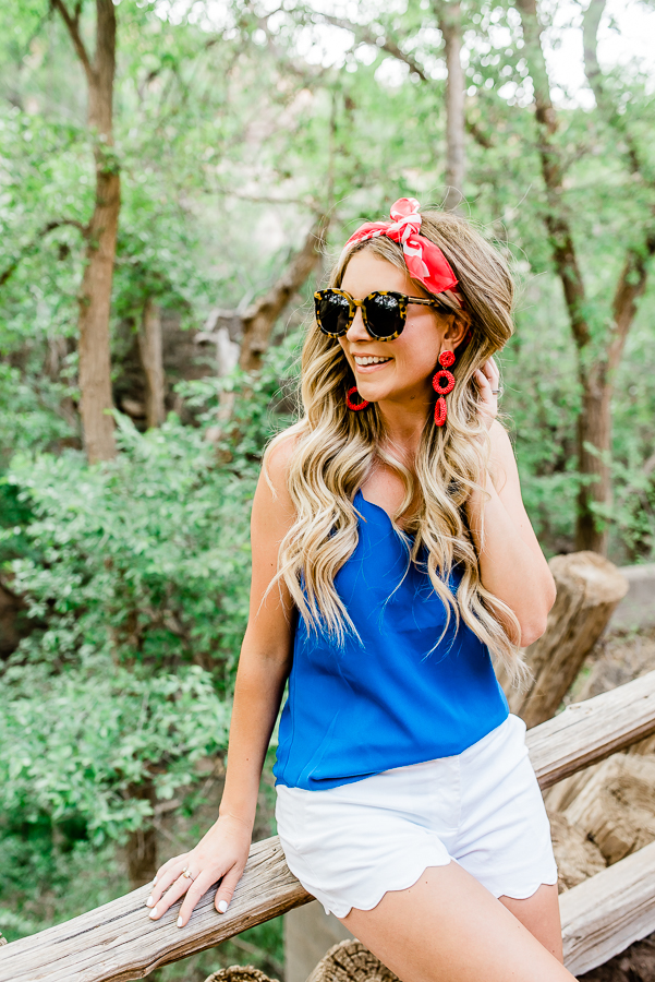 MEMORIAL DAY PATRIOTIC OUTFIT RED WHITE AND BLUE