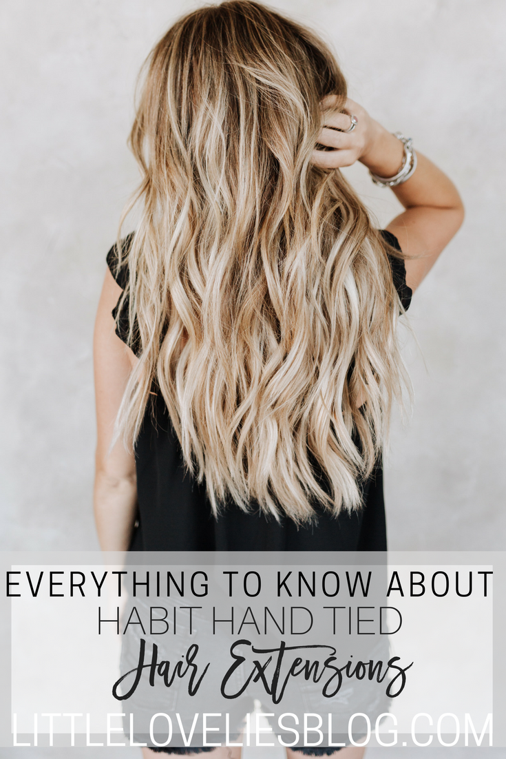 EVERYTHING TO KNOW ABOUT HABIT HANDTIED HAIR EXTENSIONS