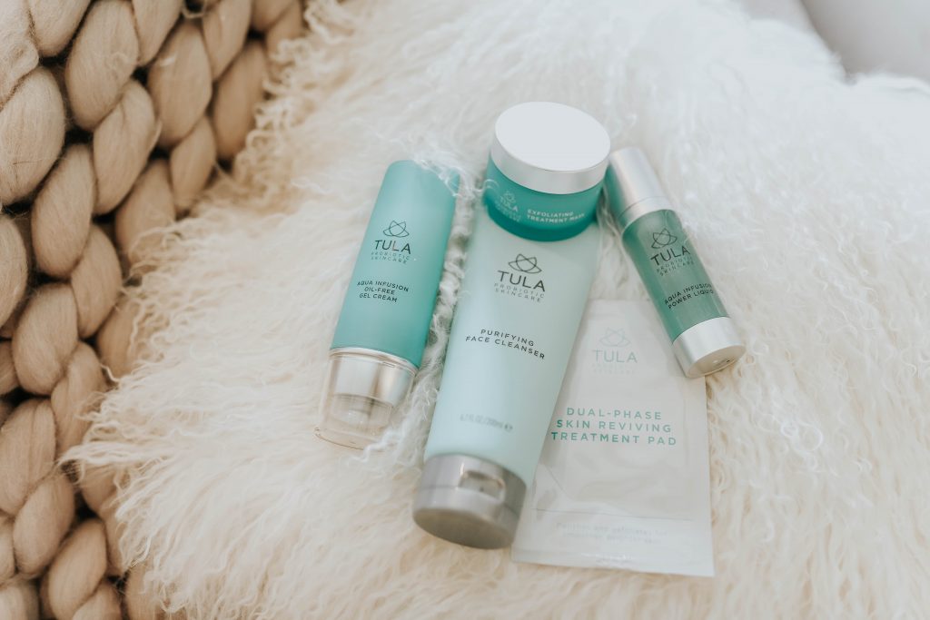 tula skincare routine morning and night during pregnancy
