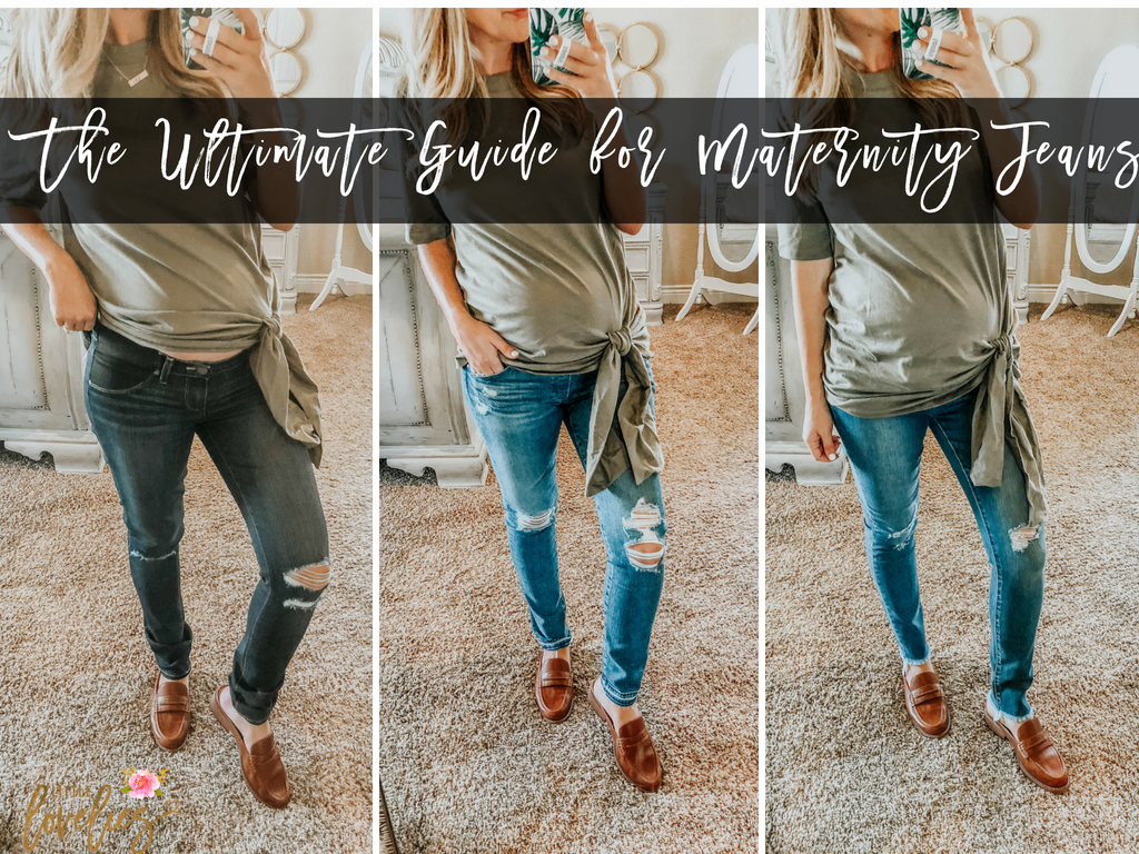 THE ULTIMATE GUIDE TO MATERNITY JEANS