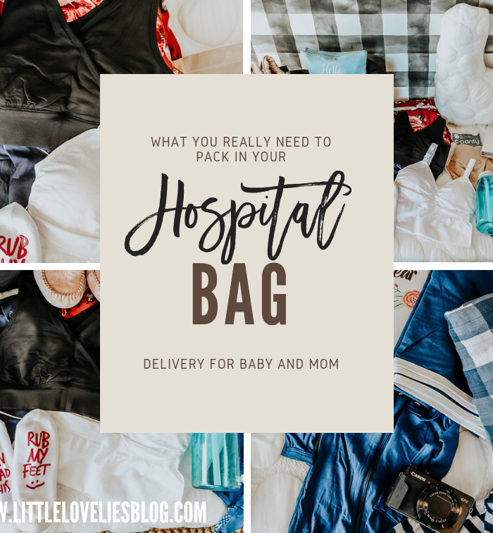 WHAT YOU REALLY NEED FOR YOUR HOSPITAL BAG + PRINTABLE CHECKLIST