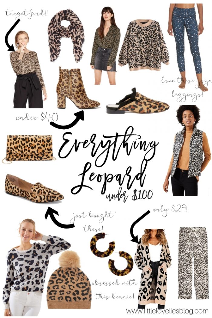 Leopard Print Loves Round-Up- Under $100