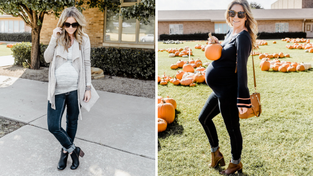 third trimester maternity outfits for fall