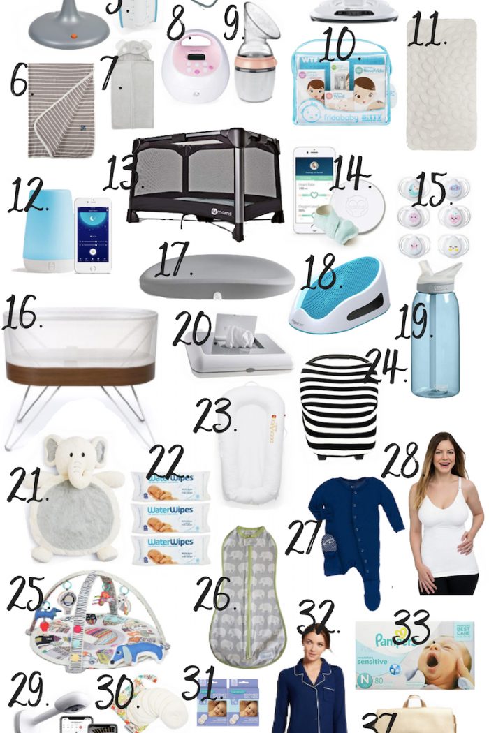 40+ Must Have Items for Your Baby Registry