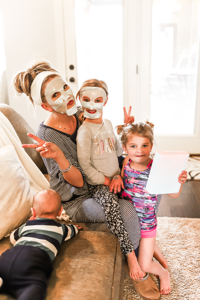 Girls Night In with Tula's New Hydrogel Mask - Ashlee Nichols