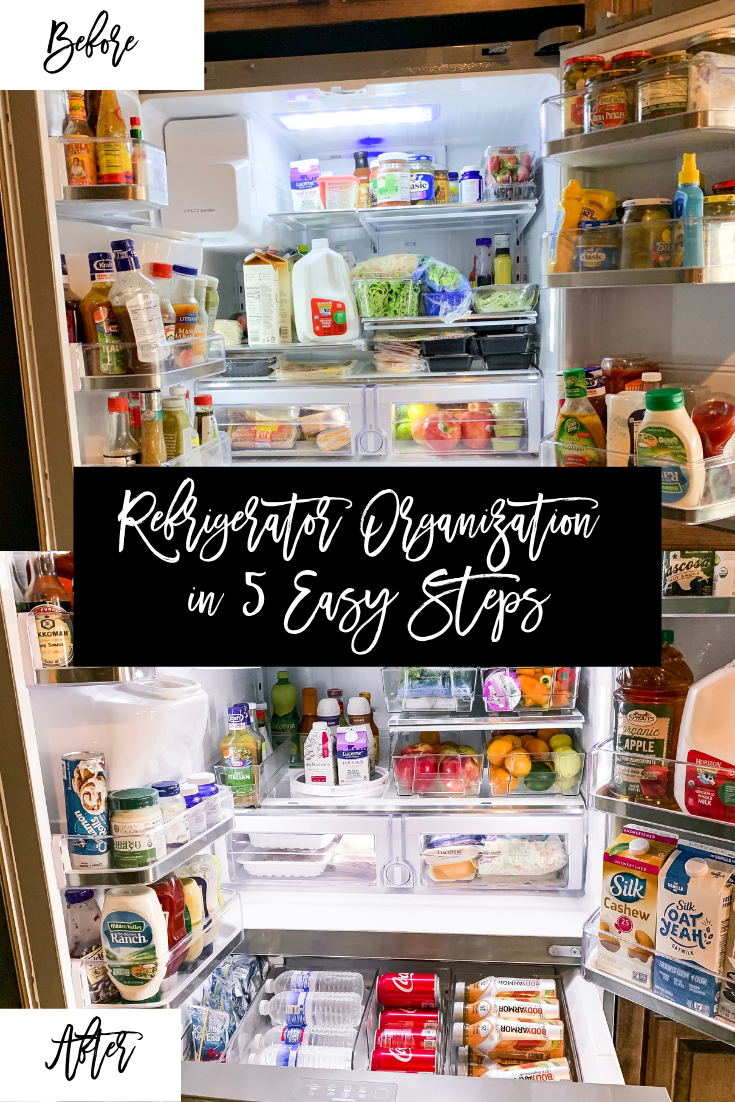 10 Tips to Organize Your Refrigerator-With Inspiring Before