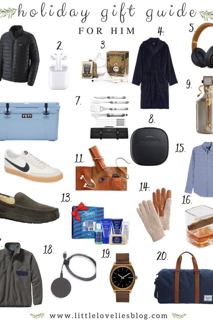 Holiday Gift Guide for Him