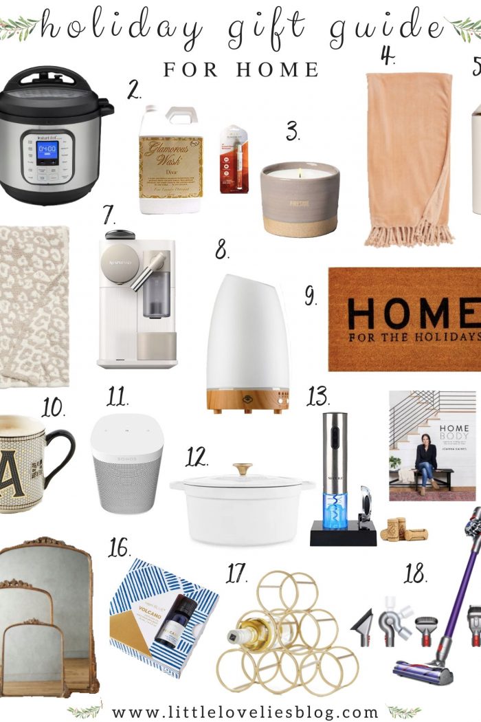 Holiday Gift Guide for the Home