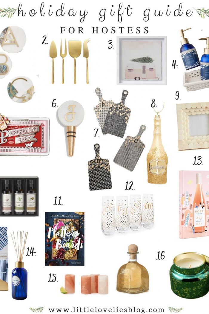 Holiday Gift Guide for The Hostess