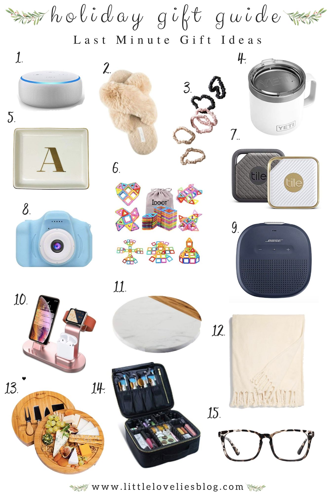 Holiday Gift Guide // Last Minute Gift Ideas