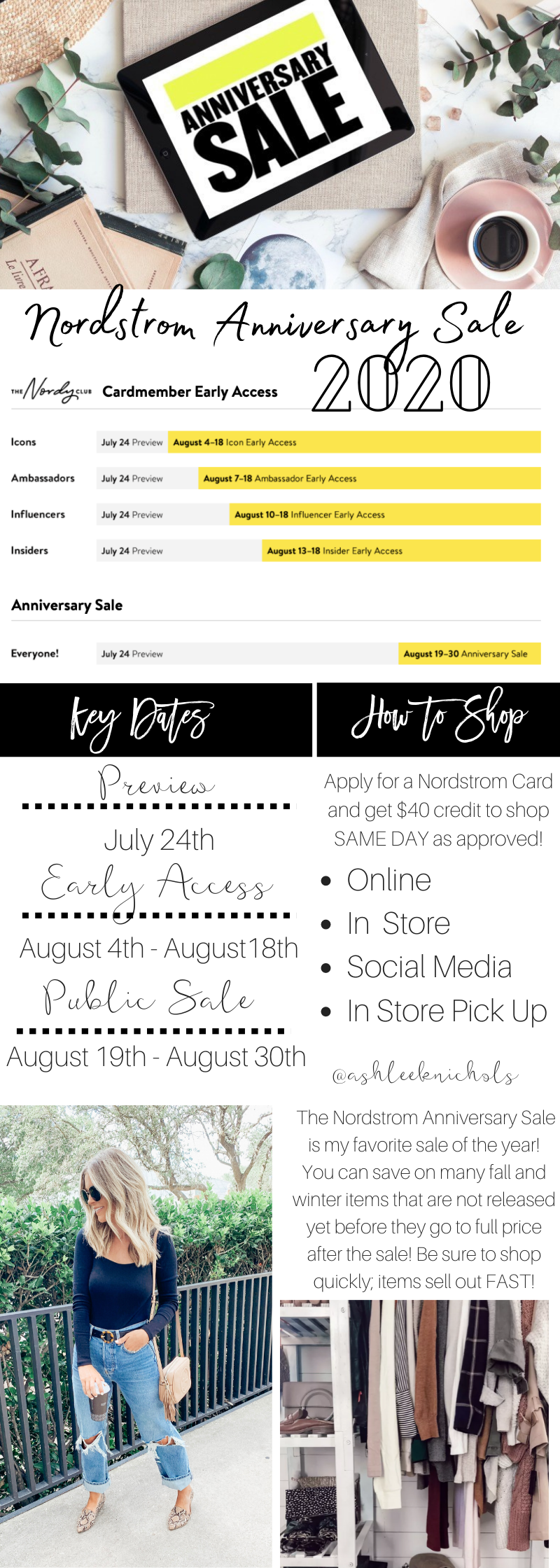 When Is Nordstrom Anniversary Sale? 2020 Early Access