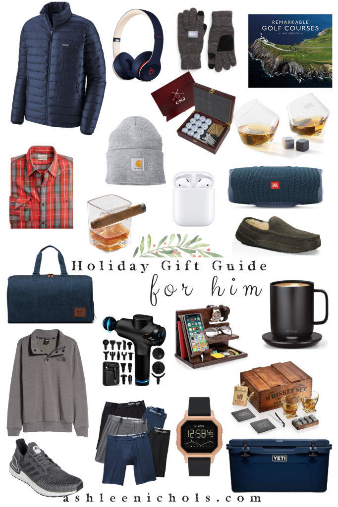 Holiday Gift Guide  for Him Ashlee Nichols