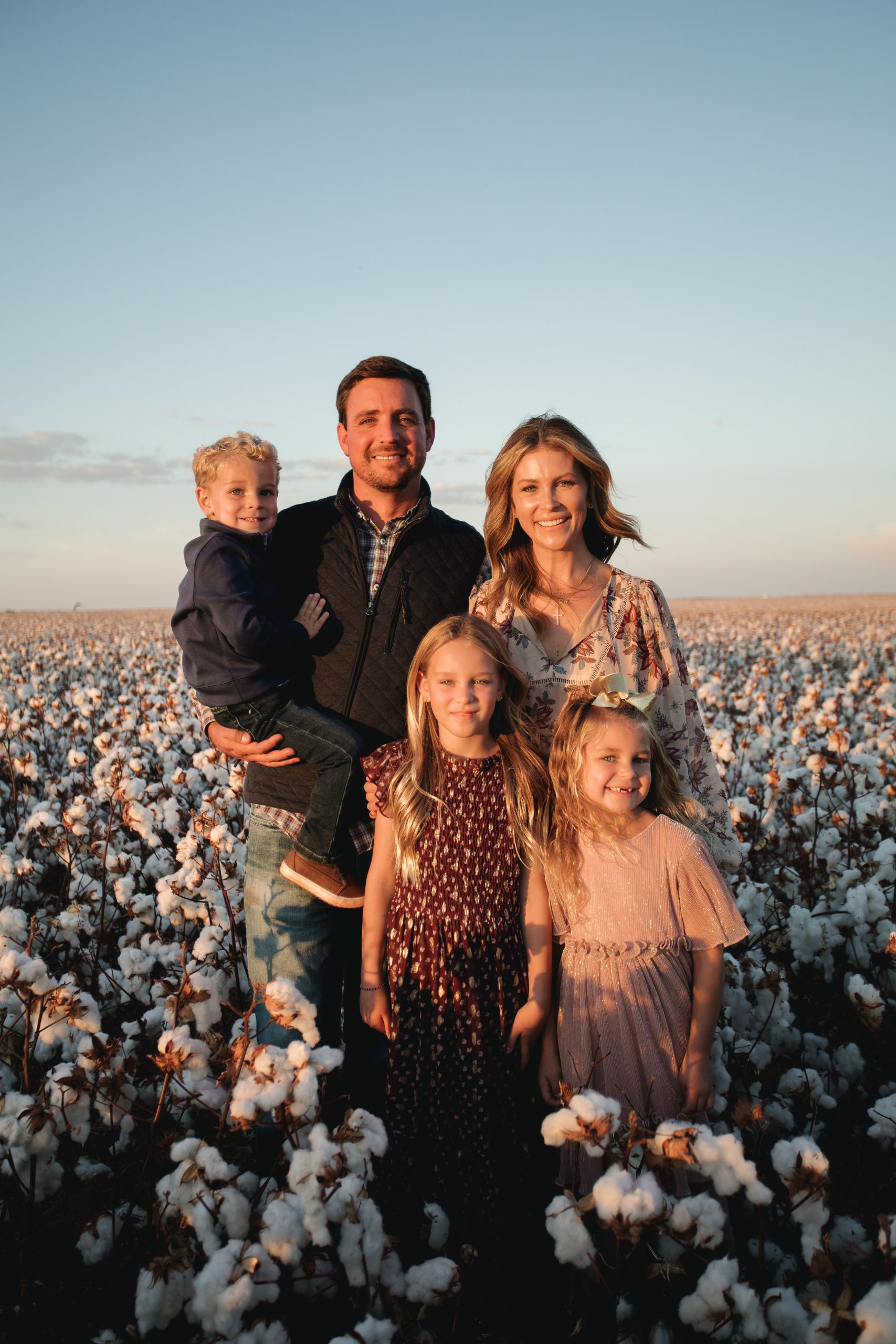 Cotton Field Maternity Photos - Ashlee Nichols